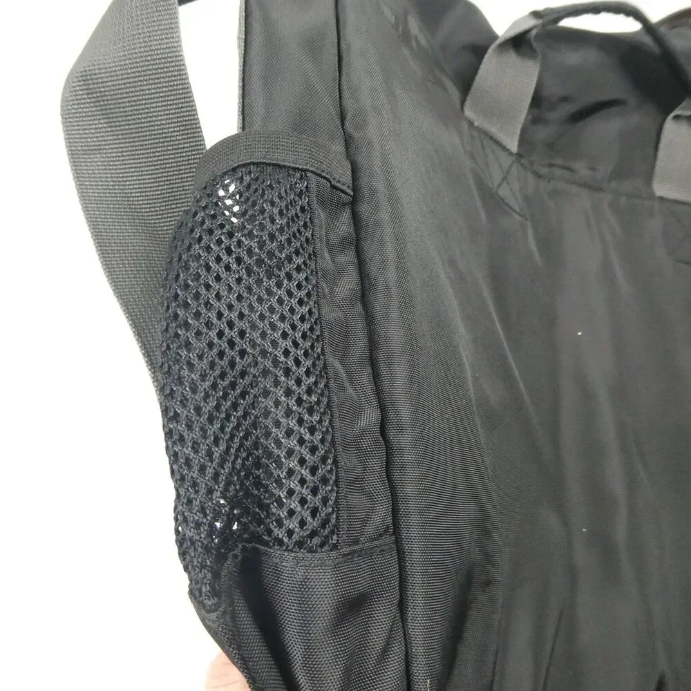 Eddie Bauer Messenger Laptop Bag Black Orange